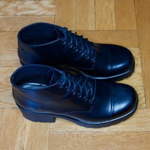 Vagabond Dioon Platform Ankle Boots | Black | 11